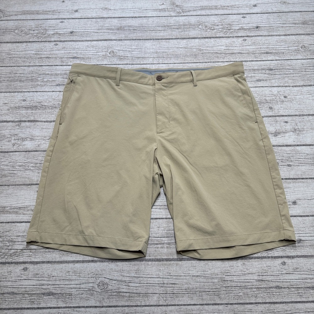 Tommy Bahama Boracay Shorts Men's 42 Beige Relaxed Fit Athletic Hiking Summer